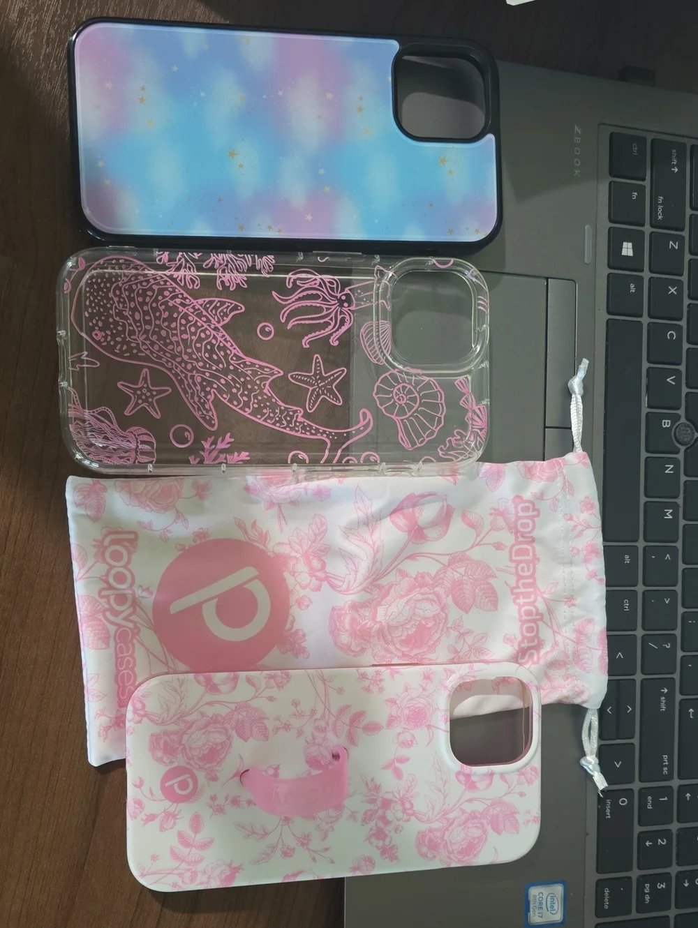 Loopy Pink Floral Phone Case Iphone 15  And 2 More Cases